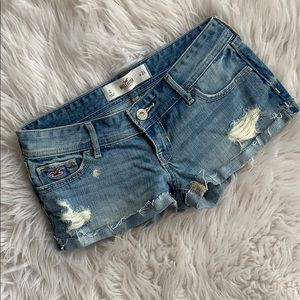 Hollister denim shorts